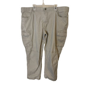 RedHead Men’s Cargo Pants Beige Cotton Stretch Size 48 x 38